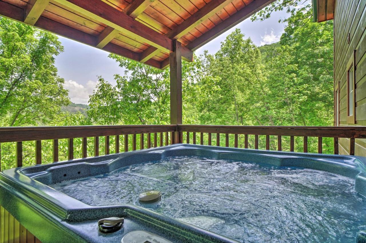 Pigeon Forge Cabin Sauna, Saltwater Pool And Views! Sevierville Exterior photo